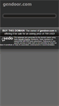 Mobile Screenshot of gendoor.com
